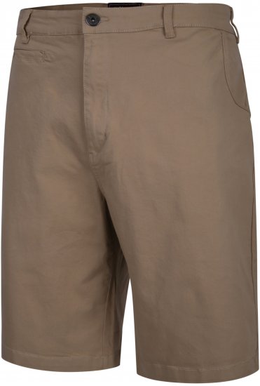 Kam Jeans 341 Chino Shorts Beige - Shorts - Pantaloncini Uomo Taglie Forti