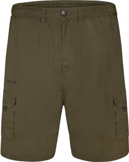 Espionage ST042 Cargo Shorts Olive - Shorts - Pantaloncini Uomo Taglie Forti