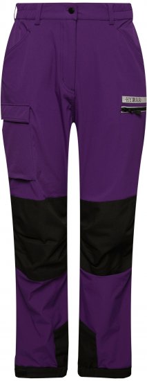 Ulla Popken HYPRAR Multifunctional Durable Inset Trekking Pants Plum - Jeans & Pantaloni Donna Taglie Comode – Plus Size - Jeans e Pantaloni Donna, EU 42-70