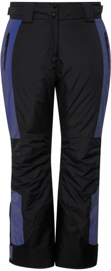 Ulla Popken Ski Pants Reflector Waterproof Velcro Closure Snow Gaiter Black - Jeans & Pantaloni Donna Taglie Comode – Plus Size - Jeans e Pantaloni Donna, EU 42-70