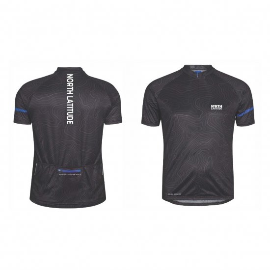 North Latitude Cycling Shirt Black - Abbigliamento da ciclismo - 