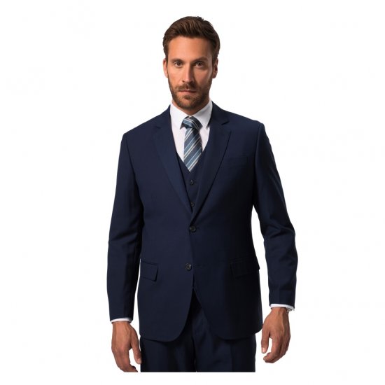 JP1880 Kasos Suit Jacket Flexnamic Navy - Abiti - Abiti da Uomo Taglie Forti