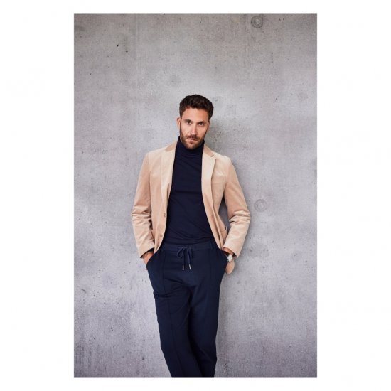 JP1880 Suit Jacket Corduroy Business Sand - Abiti - Abiti da Uomo Taglie Forti