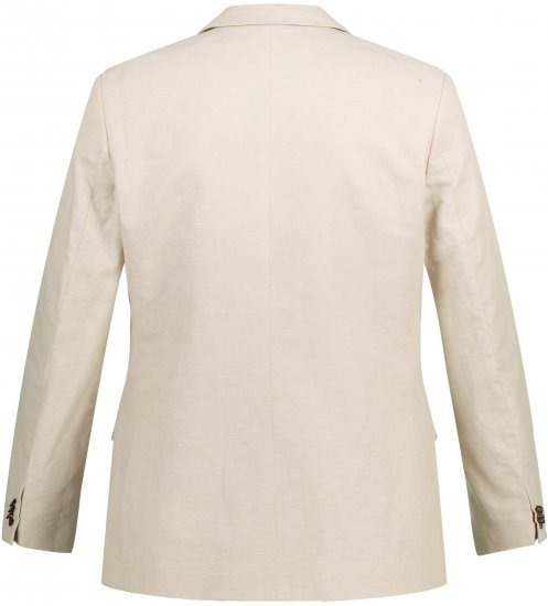 JP1880 Kos Linen Blend Jacket Sand - Abiti - Abiti da Uomo Taglie Forti