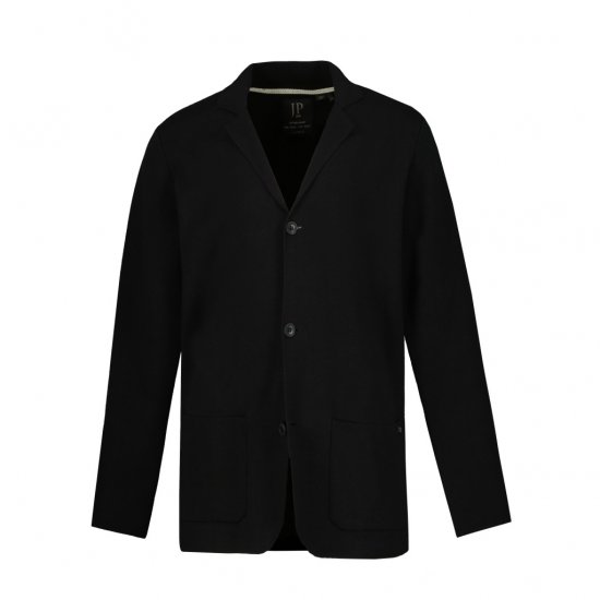 JP1880 Jacket Business Flexnamic Milano Black - Abiti - Abiti da Uomo Taglie Forti