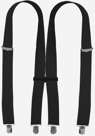 Veniz Suspenders 36mm Black - Accessori - 