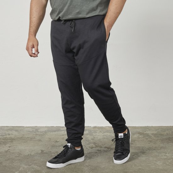 North Latitude 61343 Pantaloni In Felpa Nero - Pantaloni & pantaloncini tuta - Pantaloni Tuta Uomo Taglie Forti