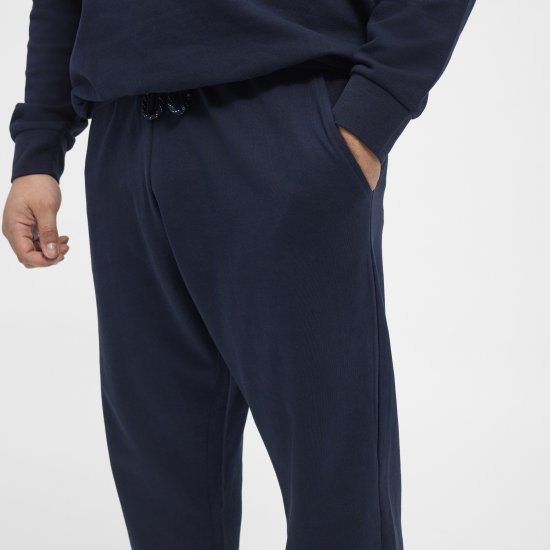 North Latitude Sweatpants Navy Blue - Pantaloni & pantaloncini tuta - Pantaloni Tuta Uomo Taglie Forti
