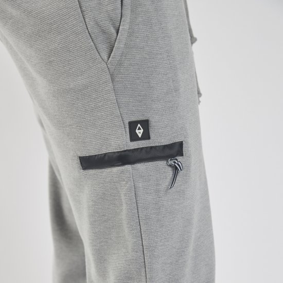 North Latitude Ottoman Sweatpants Mid Grey - Pantaloni & pantaloncini tuta - Pantaloni Tuta Uomo Taglie Forti