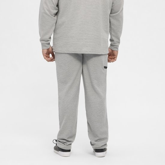 North Latitude Ottoman Sweatpants Mid Grey - Pantaloni & pantaloncini tuta - Pantaloni Tuta Uomo Taglie Forti