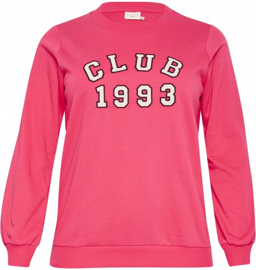 Kaffe Curve Violi Sweatshirt Raspberry Pink - Felpe - 