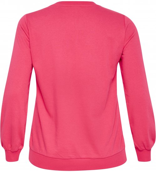 Kaffe Curve Violi Sweatshirt Raspberry Pink - Felpe - 