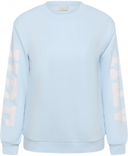 Kaffe Curve Mila Sweatshirt Nantucket Breeze Blue - Felpe - 