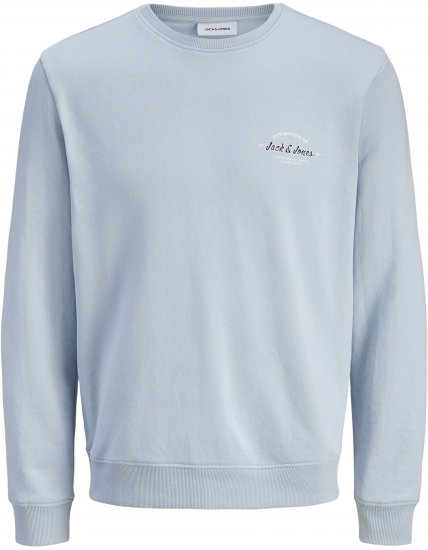 Jack & Jones Brandon Sweatshirt Blue - Felpe & felpe con cappuccio - Felpe & Felpe con Cappuccio Uomo Taglie Forti