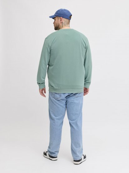 Jack & Jones Brandon Sweatshirt Turquoise - Felpe & felpe con cappuccio - Felpe & Felpe con Cappuccio Uomo Taglie Forti