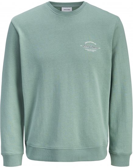 Jack & Jones Brandon Sweatshirt Turquoise - Felpe & felpe con cappuccio - Felpe & Felpe con Cappuccio Uomo Taglie Forti