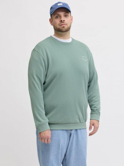 Jack & Jones Brandon Sweatshirt Turquoise - Felpe & felpe con cappuccio - Felpe & Felpe con Cappuccio Uomo Taglie Forti
