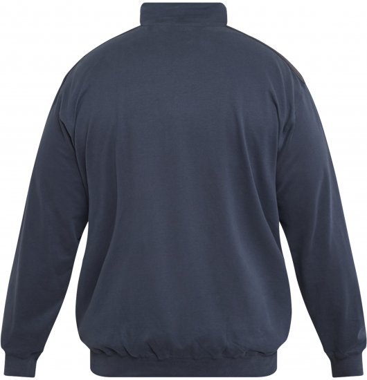 North Latitude 61140 Cardigan Felpato Morbido Blu Marino - Felpe & felpe con cappuccio - Felpe & Felpe con Cappuccio Uomo Taglie Forti