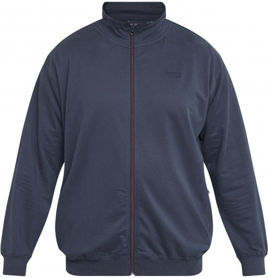 North Latitude 61140 Cardigan Felpato Morbido Blu Marino - Felpe & felpe con cappuccio - Felpe & Felpe con Cappuccio Uomo Taglie Forti