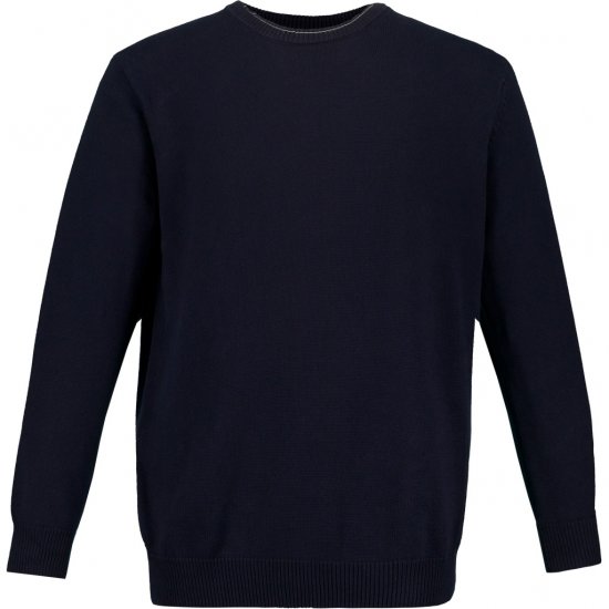 JP1880 Pullover Sweater Dark Navy TALL - ABBIGLIAMENTO UOMO MT-6XLT - Taglie Tall Uomo