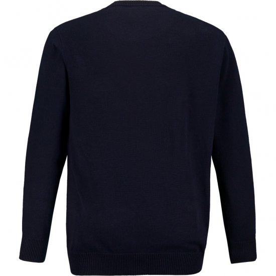 JP1880 Pullover Sweater Dark Navy TALL - ABBIGLIAMENTO UOMO MT-6XLT - Taglie Tall Uomo