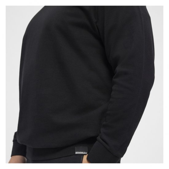 North Latitude Crew Neck Sweatshirt Black - Felpe & felpe con cappuccio - Felpe & Felpe con Cappuccio Uomo Taglie Forti