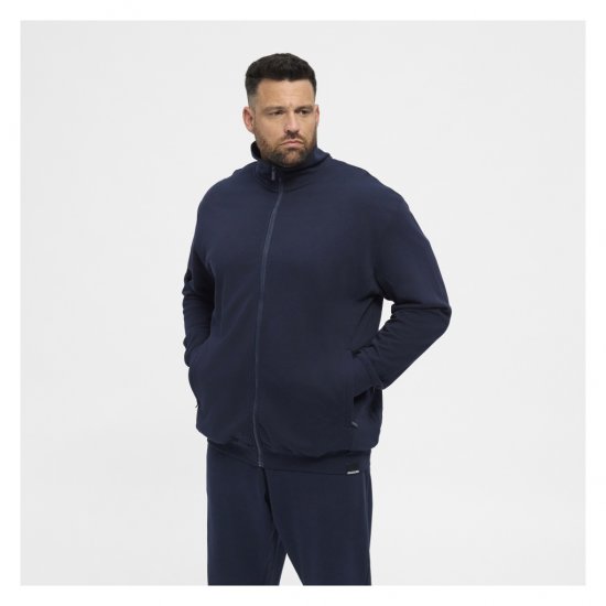 North Latitude Full-Zip Sweatshirt Navy Blue - Felpe & felpe con cappuccio - Felpe & Felpe con Cappuccio Uomo Taglie Forti