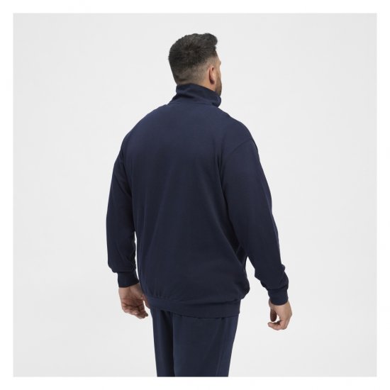 North Latitude Full-Zip Sweatshirt Navy Blue - Felpe & felpe con cappuccio - Felpe & Felpe con Cappuccio Uomo Taglie Forti