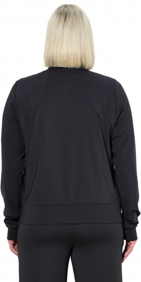 Ulla Popken Quick Drying College Collar Sweatshirt Black - Felpe & felpe con cappuccio - 