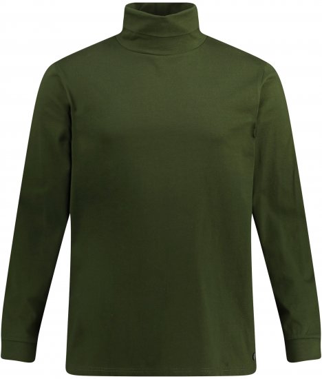 JP1880 Turtleneck Sweatshirt Green - Felpe & felpe con cappuccio - Felpe & Felpe con Cappuccio Uomo Taglie Forti