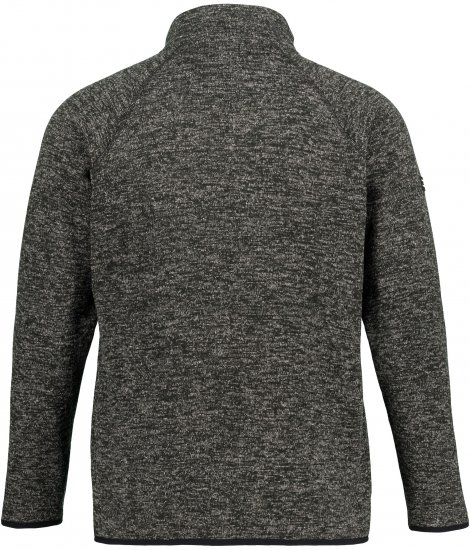 JAY-PI Knitted Fleece Jacket Gray - Giubbotti - Giubbotti Uomo Taglie Forti