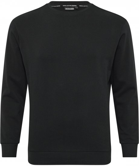 North Latitude Crew Neck Sweatshirt Black - Felpe & felpe con cappuccio - Felpe & Felpe con Cappuccio Uomo Taglie Forti