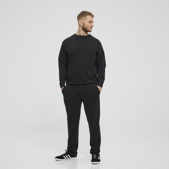 North Latitude Denim Crew Neck Sweatshirt Black TALL - TALL felpe - 