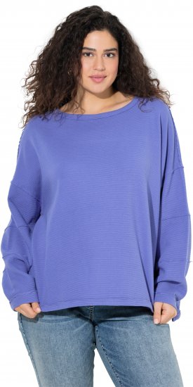 Ulla Popken Inverted Seam Long Sleeve Sweatshirt Lavender - Felpe & felpe con cappuccio - 
