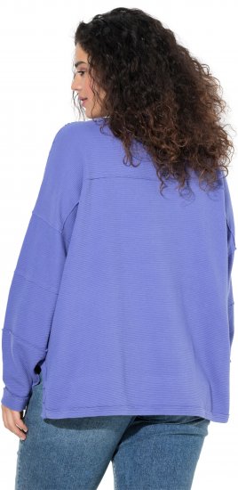 Ulla Popken Inverted Seam Long Sleeve Sweatshirt Lavender - Felpe & felpe con cappuccio - 