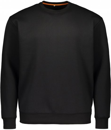 Big Bones Zack Sweatshirt Black - Felpe & felpe con cappuccio - Felpe & Felpe con Cappuccio Uomo Taglie Forti