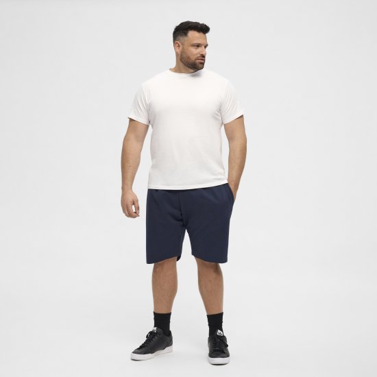 North Latitude Denim Sweatshorts Navy Blue - Pantaloni & pantaloncini tuta - Pantaloni Tuta Uomo Taglie Forti