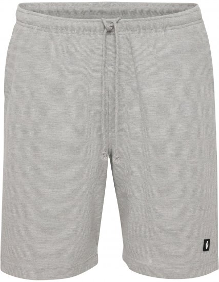 North Latitude Ottoman Sweatshorts Mid Grey - Pantaloni & pantaloncini tuta - Pantaloni Tuta Uomo Taglie Forti