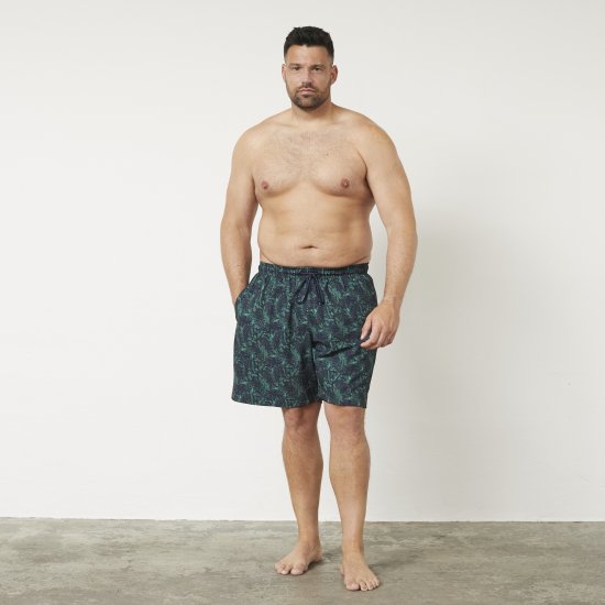 North Latitude 61152 Shorts Da Bagno Stretch 4 Vie Verde - Intimo & costumi da bagno - Intimo Taglie Forti Uomo