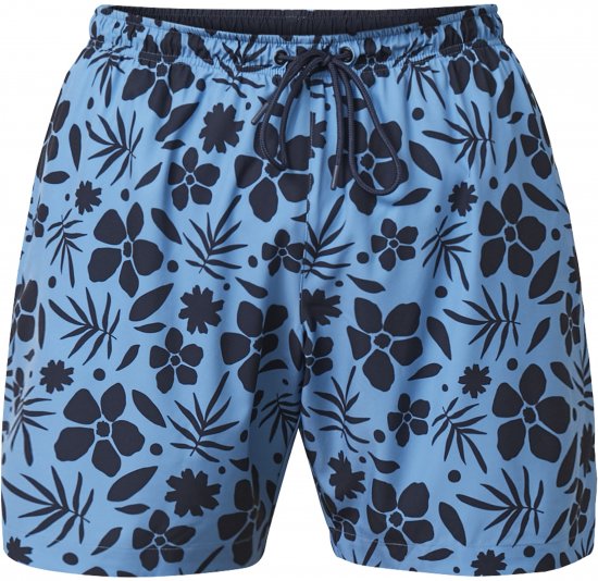 North Latitude 61153 Shorts Da Bagno Stretch 4 Vie Blu Medio - Intimo & costumi da bagno - Intimo Taglie Forti Uomo