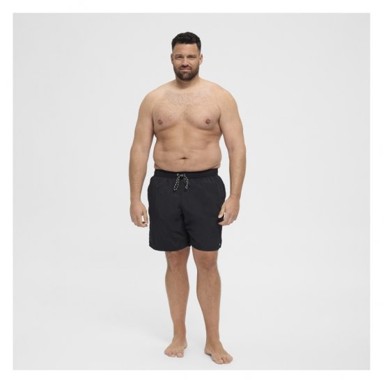 North Latitude Swimshorts Black - Intimo & costumi da bagno - Intimo Taglie Forti Uomo