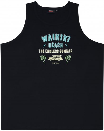 Espionage T405 Waikiki Tanktop Navy - Magliette senza maniche/Tank tops - Magliette senza maniche Taglie Forti