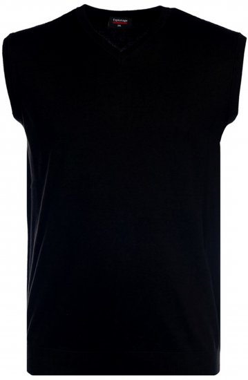 Espionage KW032 Sleeveless T-Shirt Black - Magliette senza maniche/Tank tops - Magliette senza maniche Taglie Forti