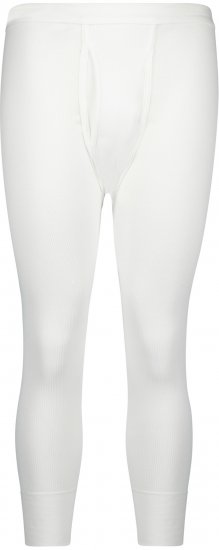 Adamo Prestige Thermal Long Johns 3/4 White - Intimo & costumi da bagno - Intimo Taglie Forti Uomo