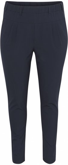 Kaffe Curve Jia Pantaloni Blu navy notte - Jeans & Pantaloni Donna Taglie Comode – Plus Size - 