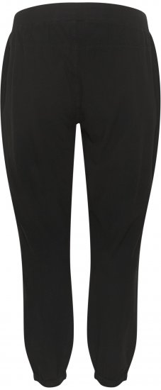 Kaffe Curve Nana Pantaloni Nero profondo - Jeans & Pantaloni Donna Taglie Comode – Plus Size - 
