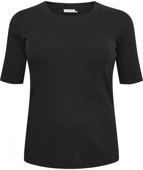 Kaffe Curve Carina T-shirt Nero profondo - T-shirt - 