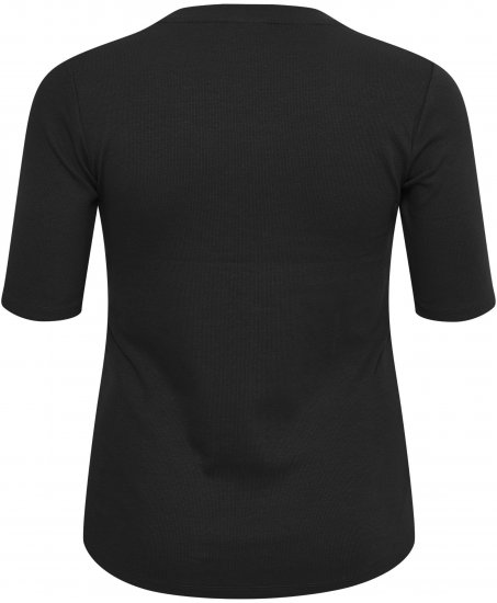 Kaffe Curve Carina T-shirt Nero profondo - T-shirt - 