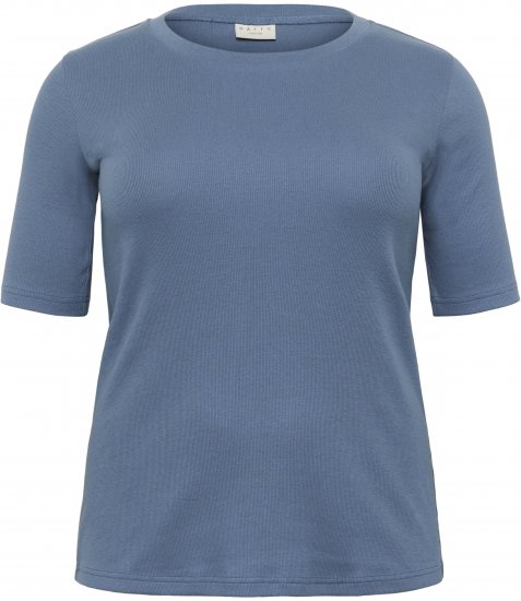 Kaffe Curve Carina T-Shirt Blue - T-shirt - 