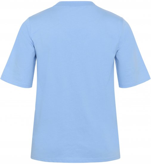 Kaffe Curve Frey T-Shirt Vista Blue - T-shirt - 